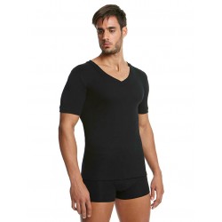 Palco Φανέλες Ανδρών Κοντομάνικες Βαμβακερές V Neck Basic