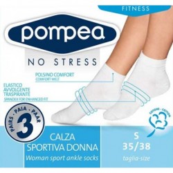 Pompea Unisex Bike Socks X3 Pack