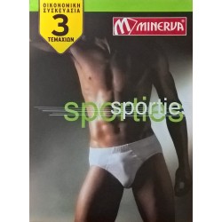 ΣΕΤ 3ΤΜΧ ΣΛΙΠ ΑΝΔ..SPORTIES ΕΣ.ΛΑΣΤ 96%COTTON + 4%ΕLAS