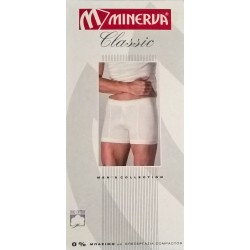 Minerva Classic Ανδρικό Boxer με Ανοιγμα & Κουμπί