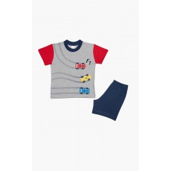 ----ΠYZ.ΑΓ.BABY F1 CARS S22 1 ΓΚΡΙ ΜΕΛ. ΒΑΜΒ100%ΜΕΛ