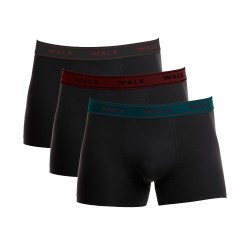 Walk Ανδρικά Boxer Μονόχρωμα 3Pack