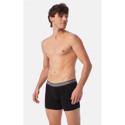 Minerva Sporties Bamboo Boxer Δυάδα με εξωτερικό λάστιχο