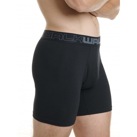 Walk 2Pack Ανδρικά Long Boxer Μονόχρωμα