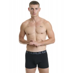 Walk Ανδρικά Boxer Μονόχρωμα 3Pack